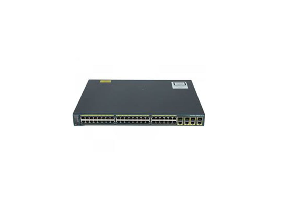 Original New Cisco Catalyst 2960 48 Port Switch WS-C2960G-48TC-L 1U Enclosure Type